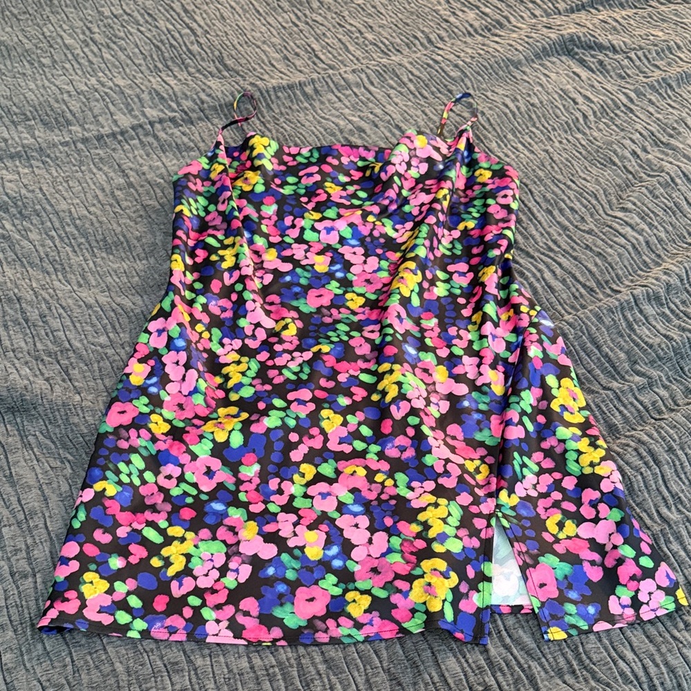 Dynamite Multicolor Floral Mini Dress